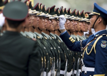 Pequim convidou tropas estrangeiras para parada militar