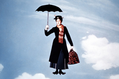 MARY POPPINS, Julie Andrews, 1964