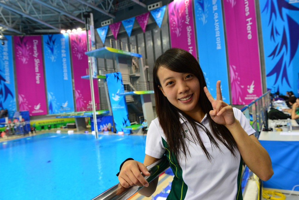 Bonnie Choi atleta de saltos para a água: “Não quero fixar prazos na minha carreira”