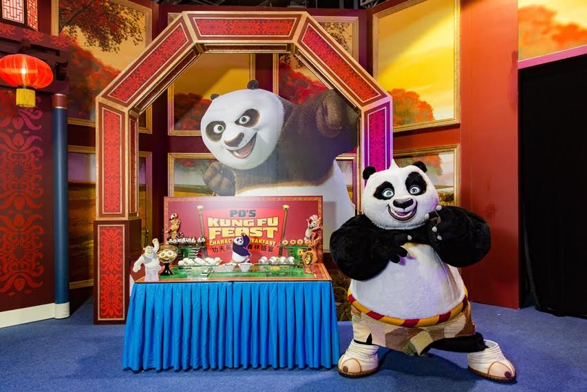 Sands Resorts cria mundo de fantasia com o Panda do Kung Fu
