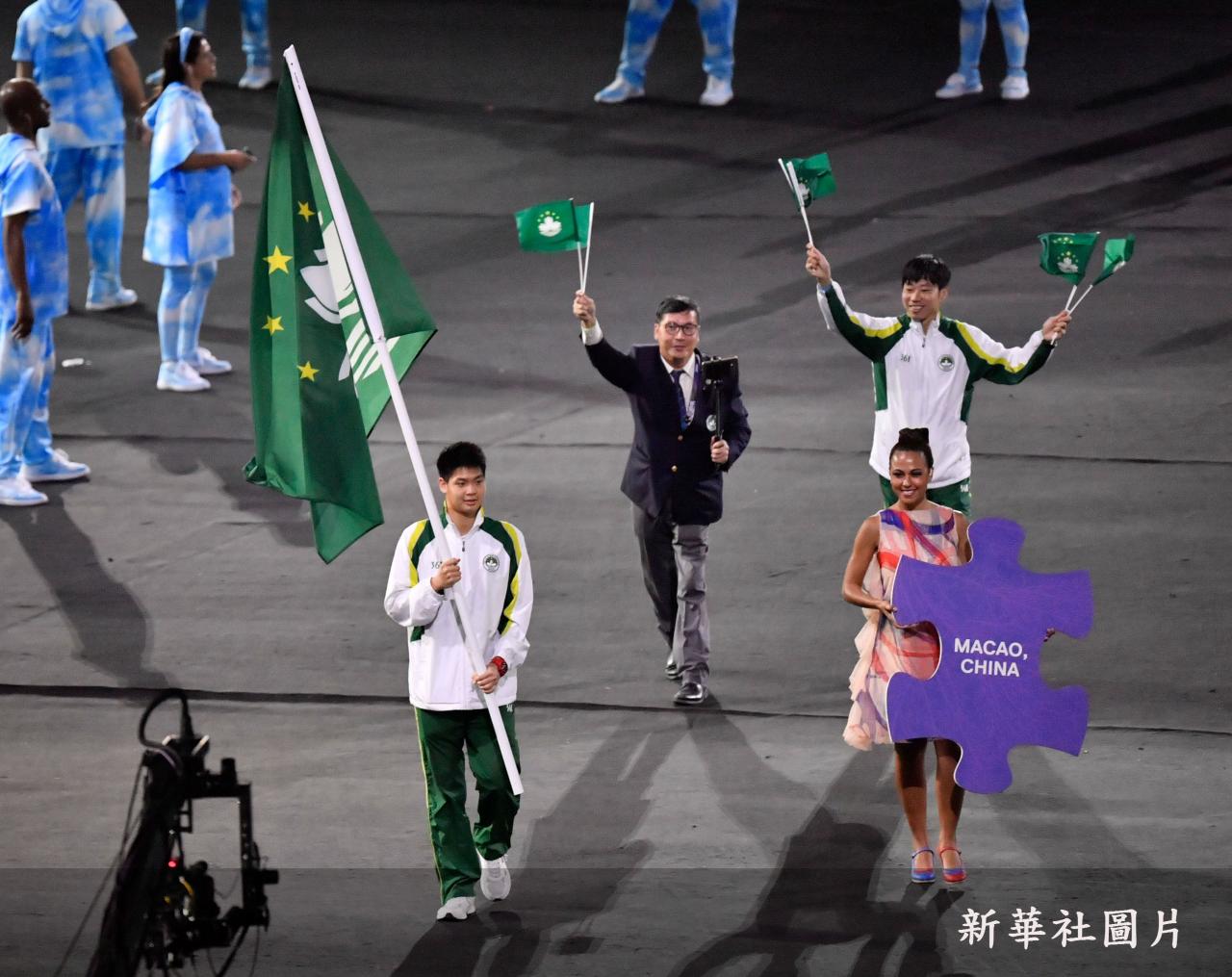 Chen Yu Chia, nadador de Macau, já está nos Paralímpicos do Brasil
