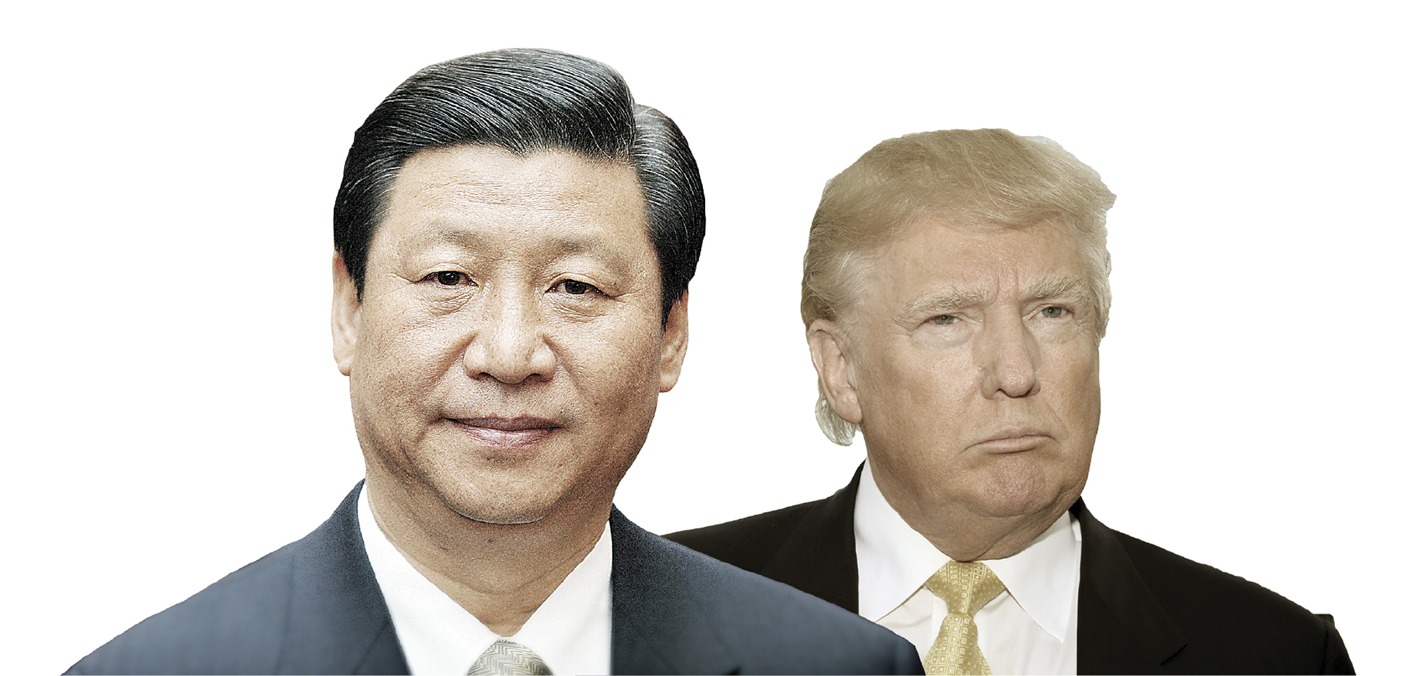 Jogo de xadrez entre Trump e Xi Jinping