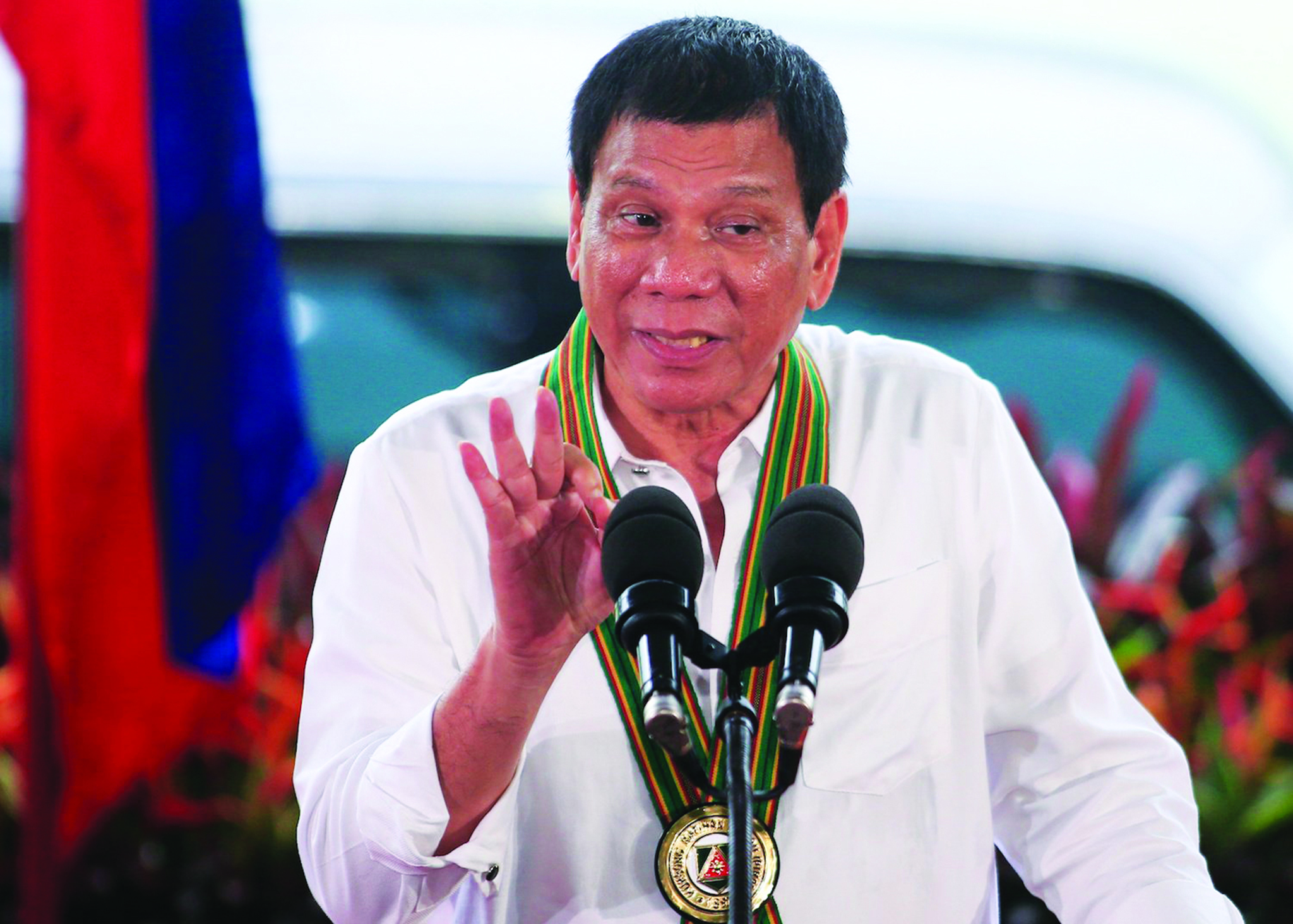 Rodrigo Duterte ordena ao exército que ocupe ilhas disputadas com a China