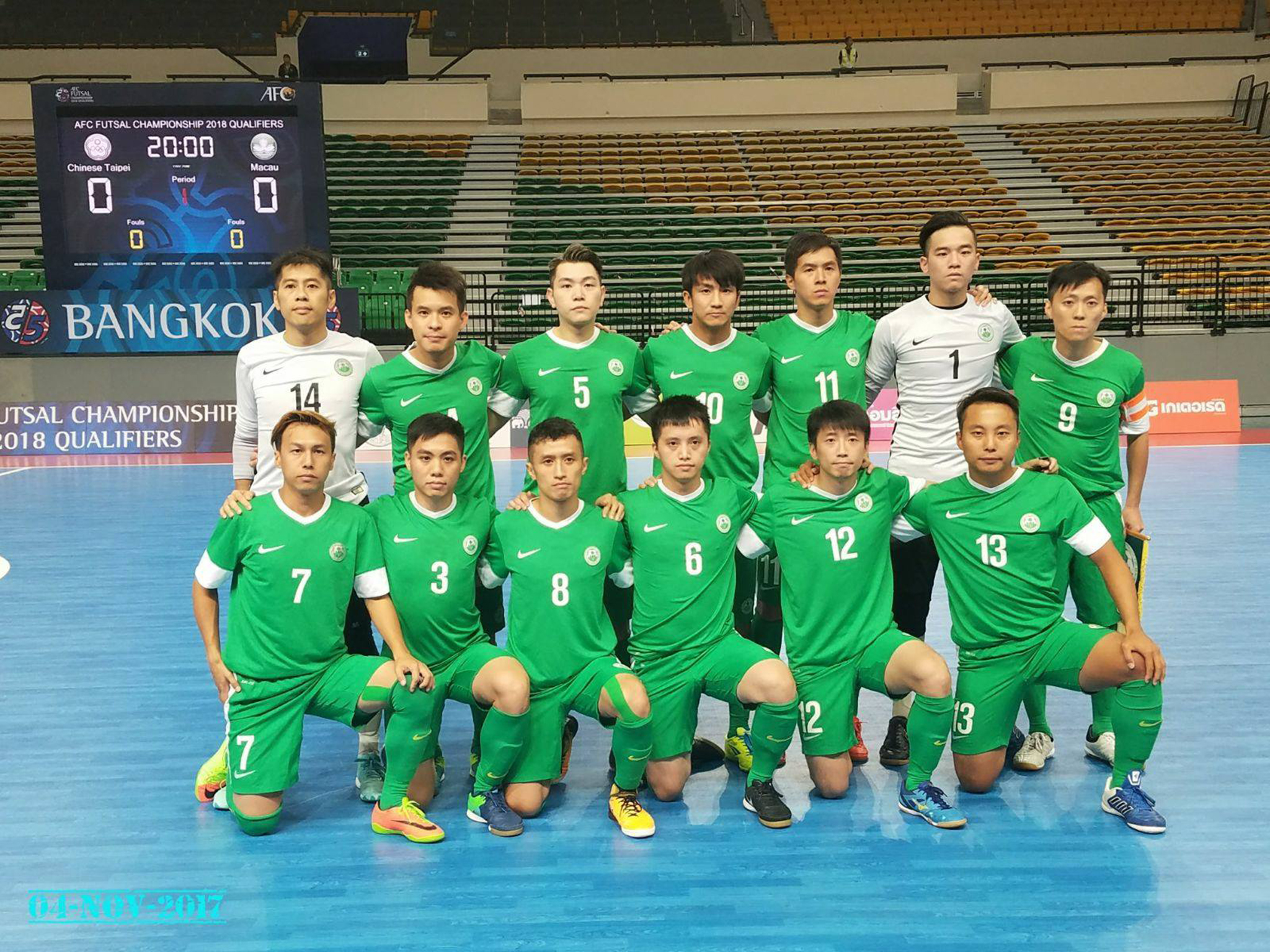 Futsal | Macau procura apuramento para a Campeonato AFC