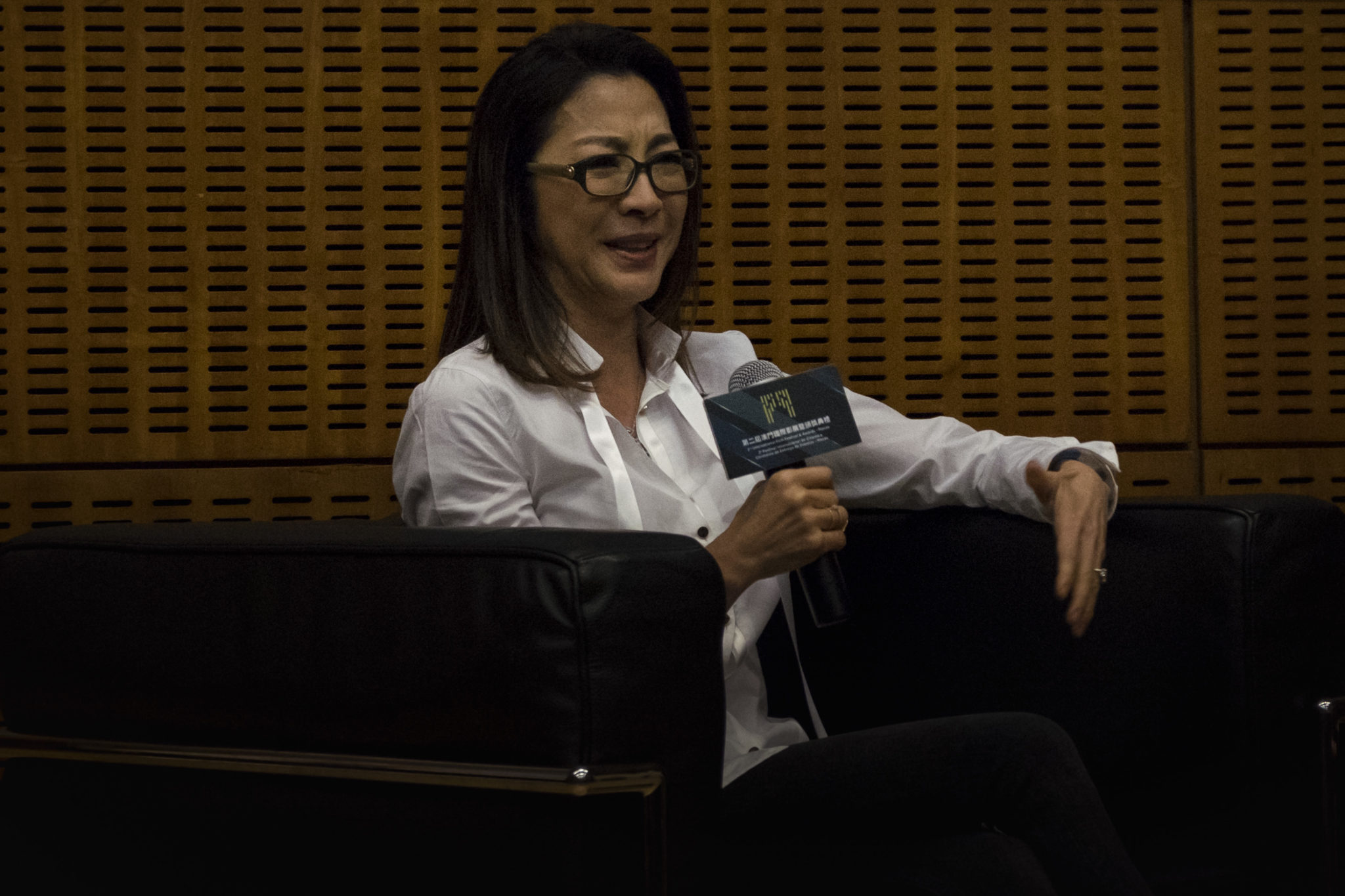 Michelle Yeoh foi a actriz em foco no Festival Internacional de Cinema de Macau