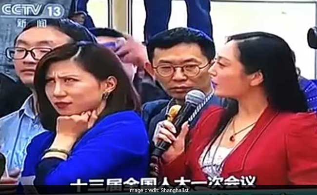Revirar de olhos quebra ‘coreografia’ em conferência de imprensa no legislativo chinês
