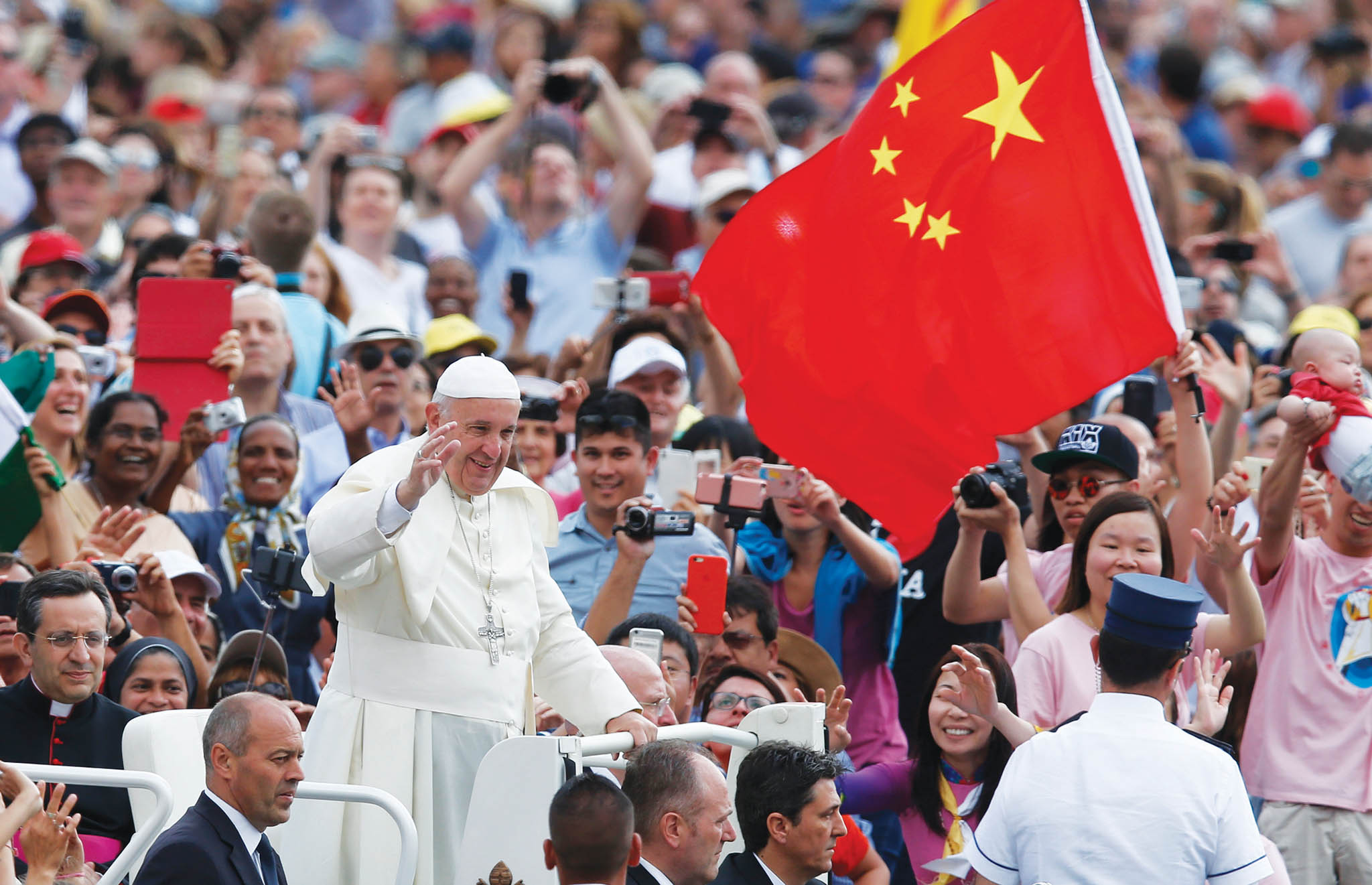 China e Vaticano mostram-se em sintonia, quase 70 anos depois