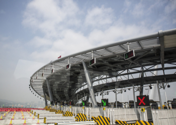 Ponte HKZM – O primeiro dia em imagens