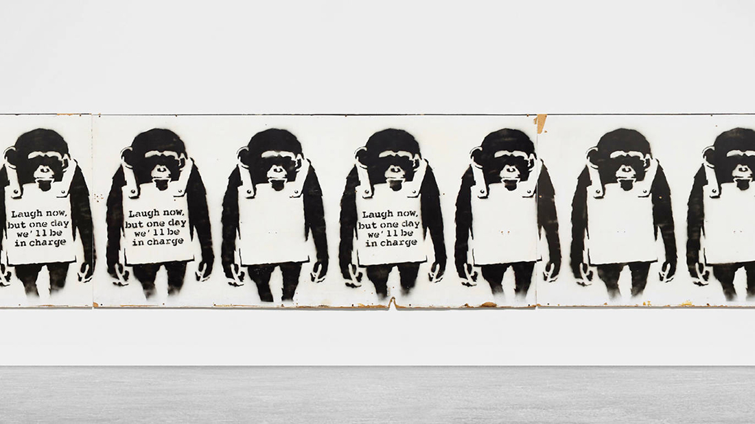 Mostra de Banksy em Hong Kong até 7 de Dezembro