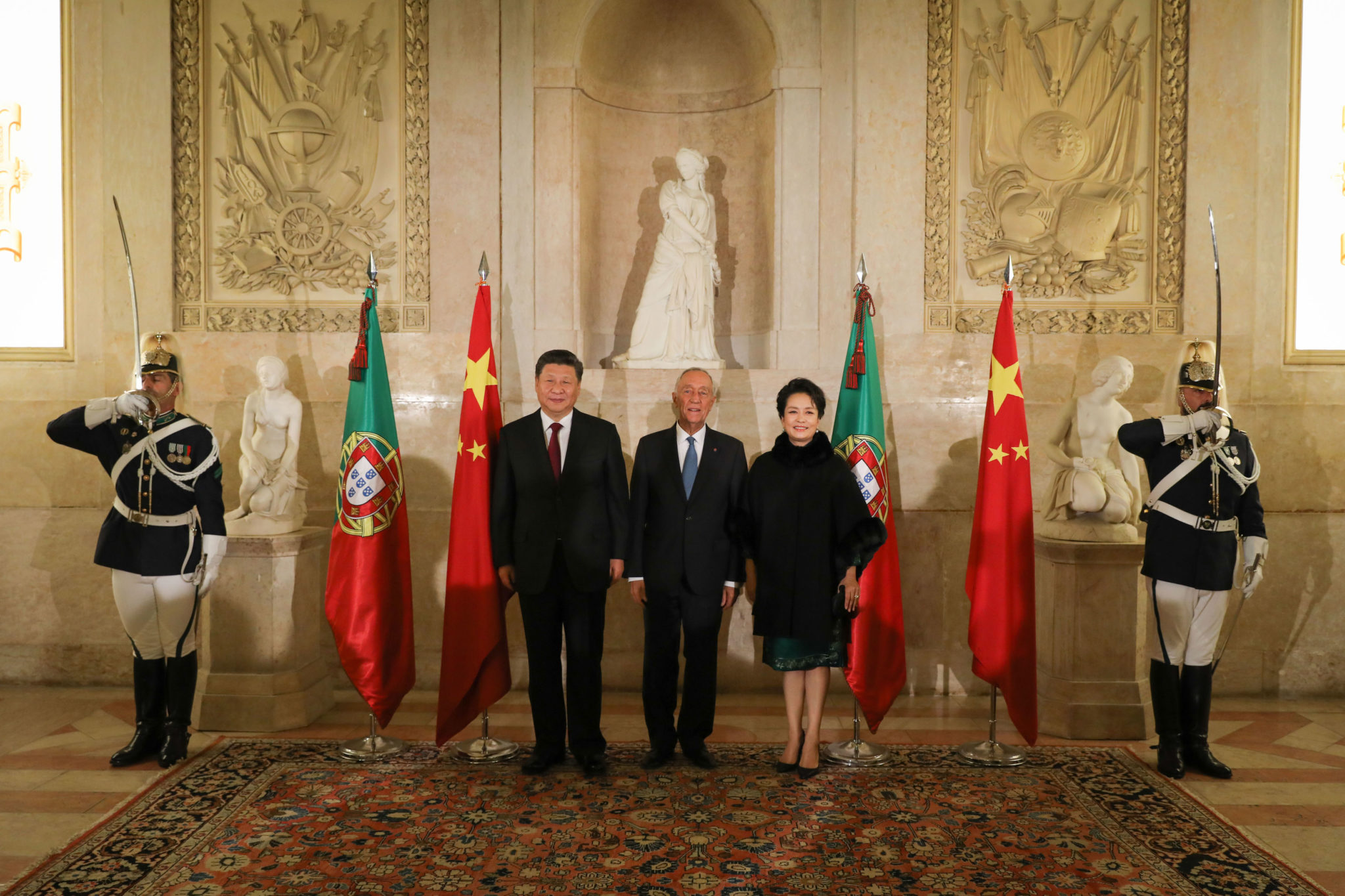 Xi Jinping em Portugal | Marcelo defende trabalho conjunto pelo multilateralismo e direitos humanos
