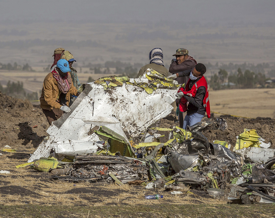 Aviação | Suspenso temporariamente uso de Boeing que caiu na Etiópia