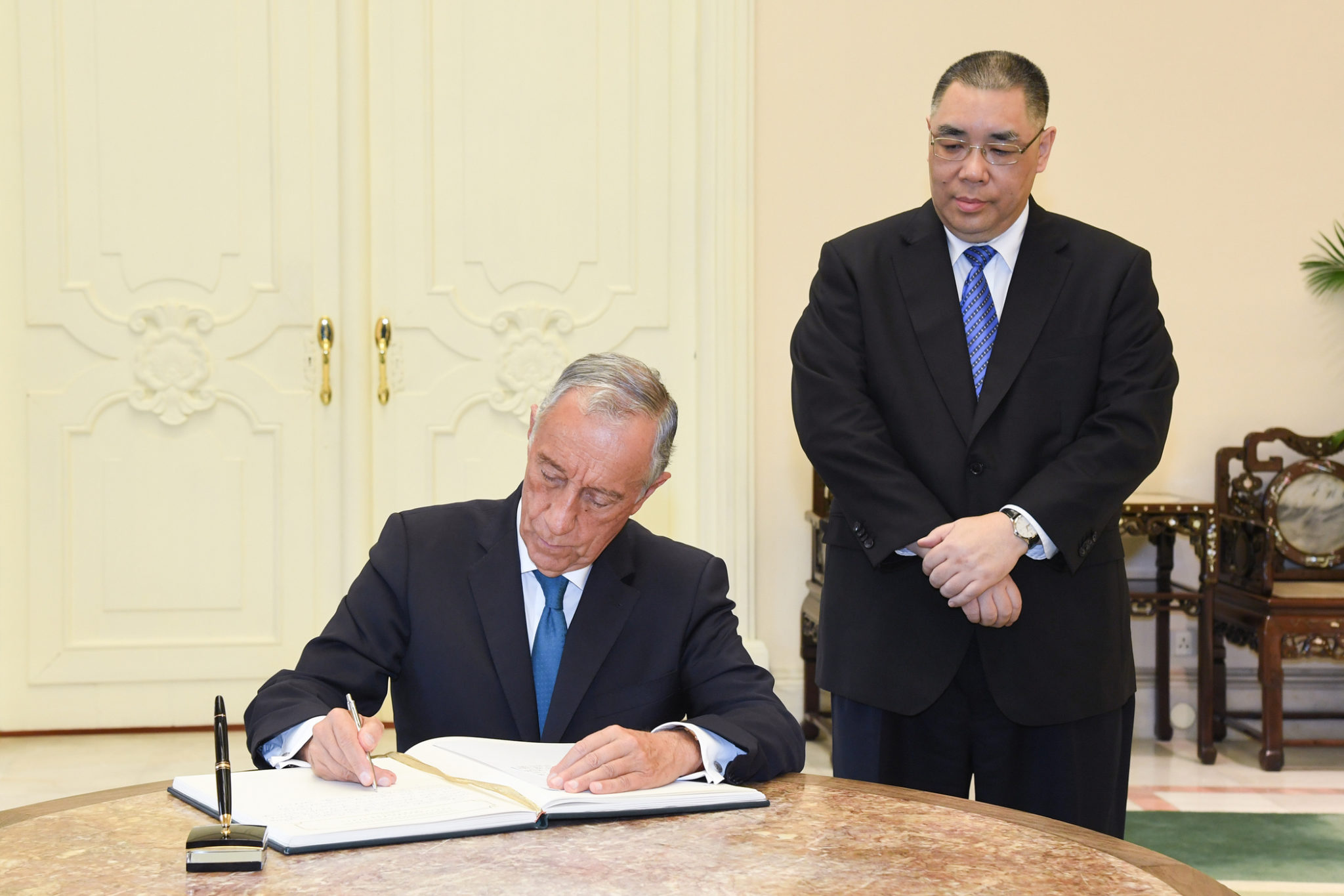 Lei Básica | Presidente sublinha que Portugal e China mantêm empenho na implementação