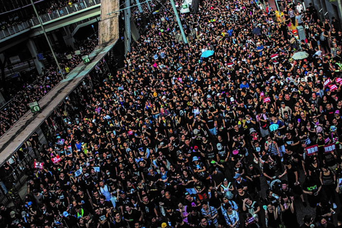 Lei da Extradição | Dois milhões de Hongkongers voltam a encher as ruas em protesto