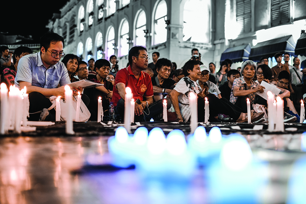 Mais de duzentas pessoas em Macau lembraram vítimas de Tiananmen 30 anos depois