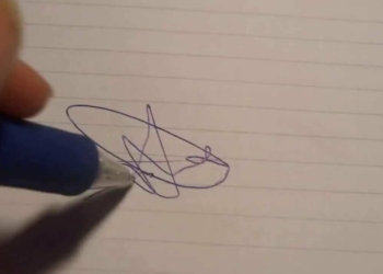 A assinatura do António