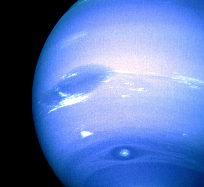 A depressão e outros lugares em Neptuno