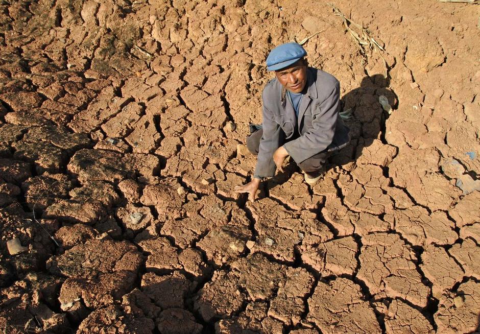 Seca no centro da China agrava-se com precipitação média a cair 50% desde Julho