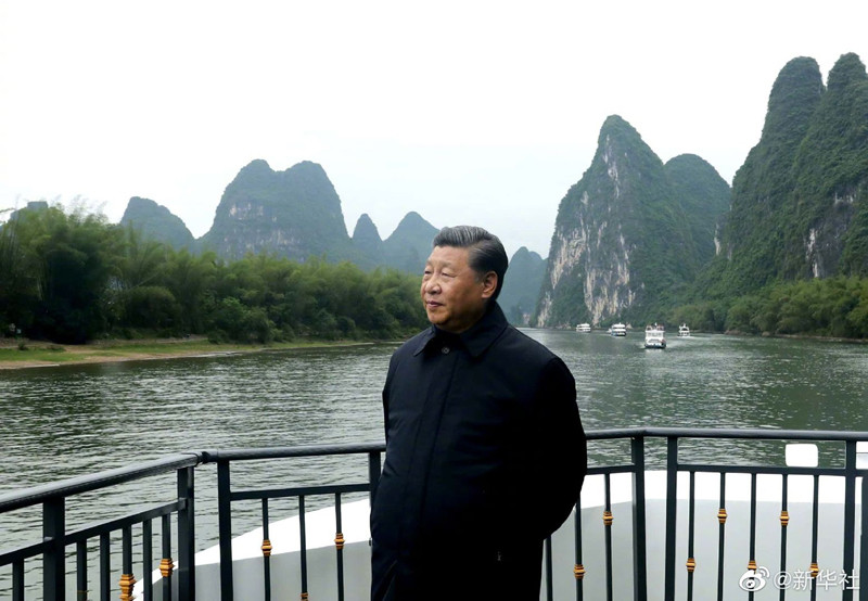 Guilin | Xi Jinping defende ecologia do rio Li