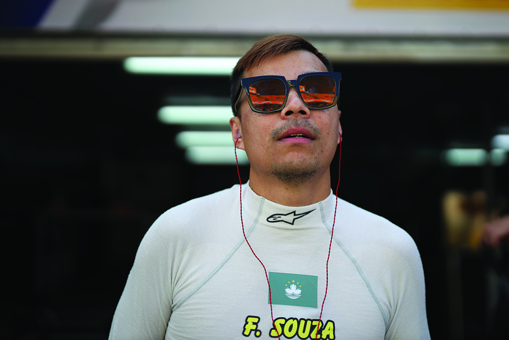 Filipe Souza preparava-se para correr com um novo Audi no TCR Asia