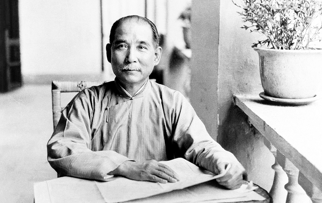 Sun Yat-sen foge de Guangzhou