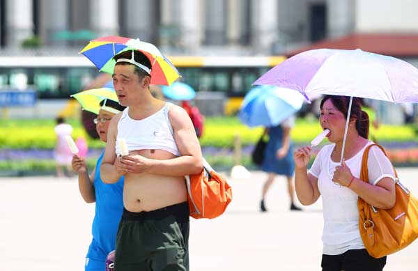 China com alertas de calor e milhões aconselhados a ficar em casa