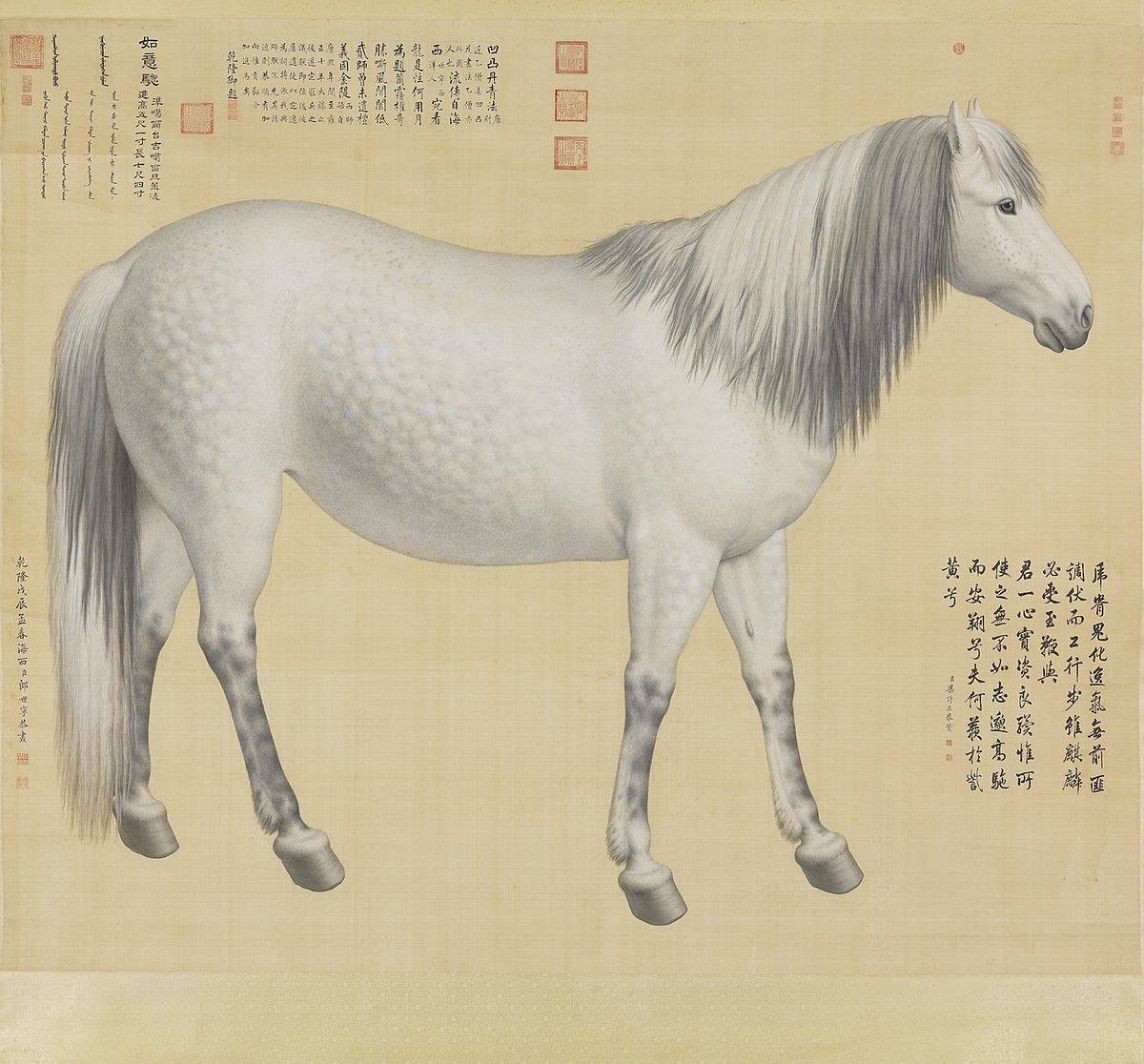 Debate sobre cavalos brancos de Gongsun Long