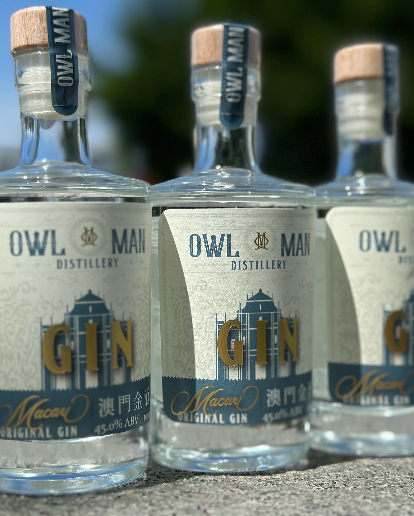 Casal cria o “Owl Man”, o primeiro gin produzido em Macau