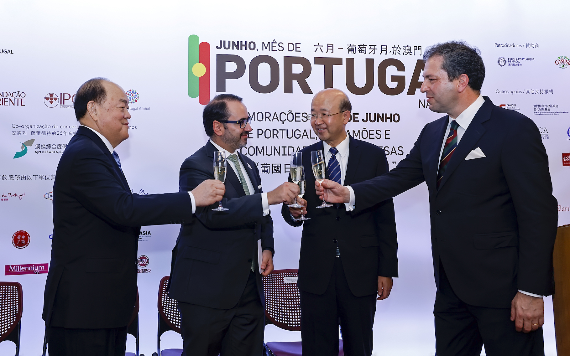 10 de Junho | Ho Iat Seng destaca “importante papel” da comunidade portuguesa