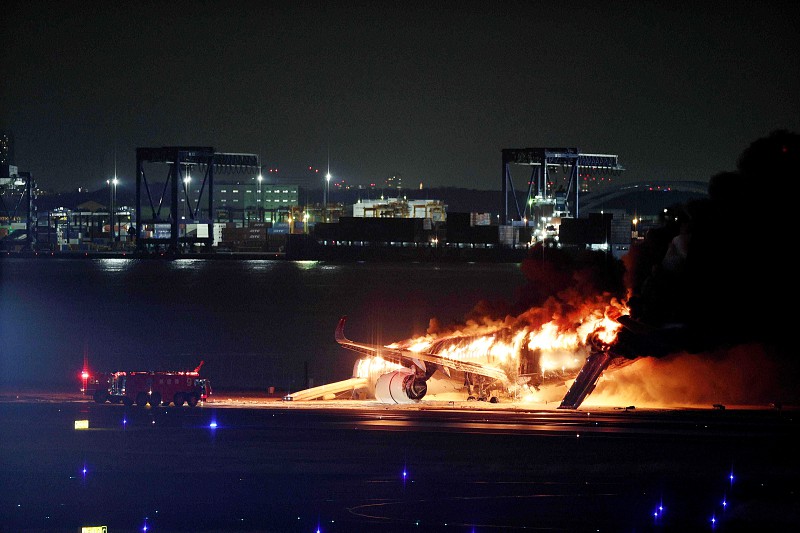 Airbus envia especialistas a Tóquio para investigação sobre colisão de aviões