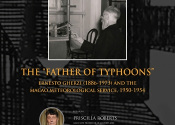 FRC | Historiadora da USJ fala hoje sobre o “Pai dos Tufões”