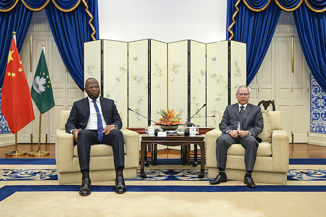 UCCLA | Sam Hou Fai promete expandir cooperação sino-lusófona