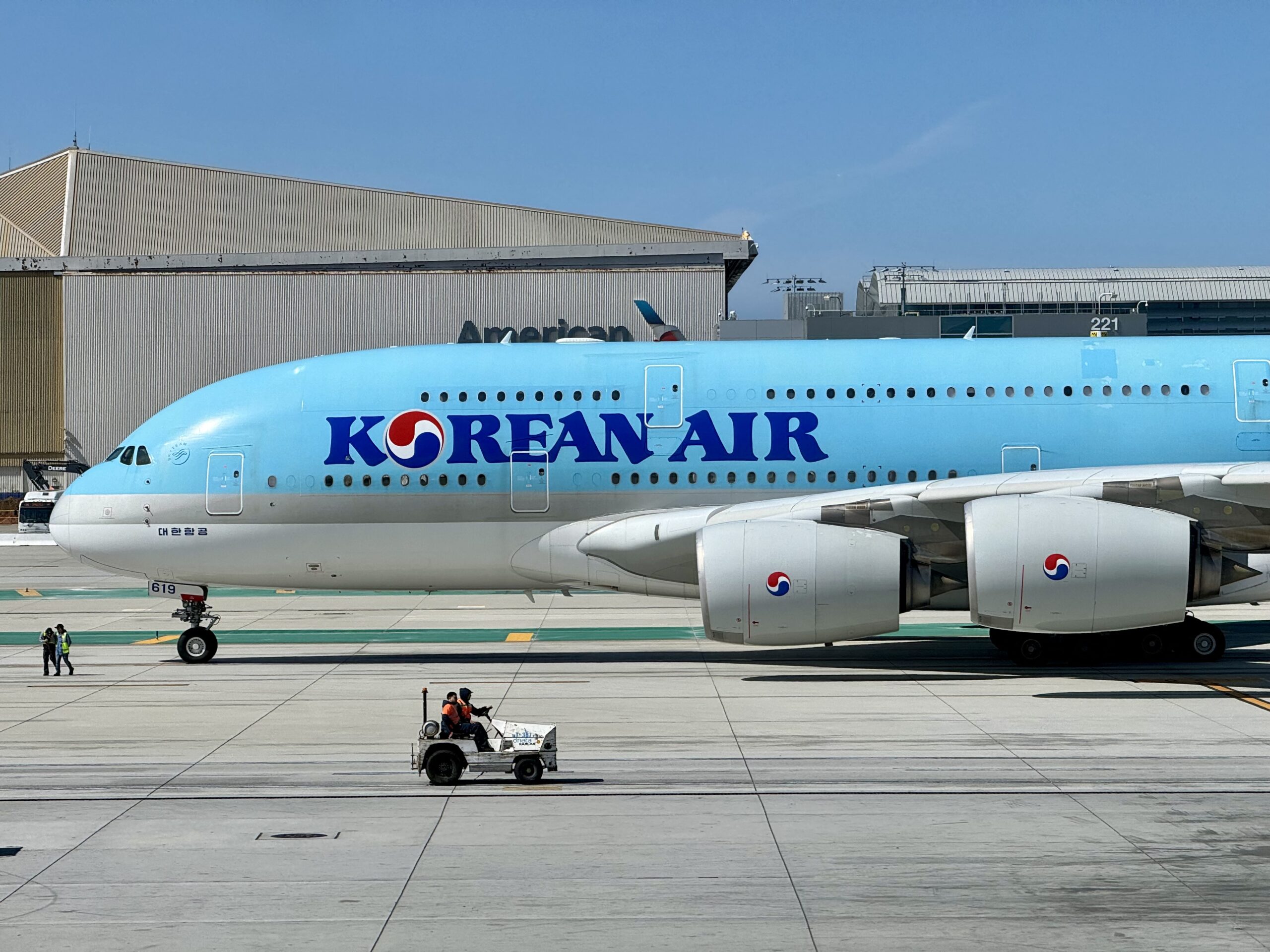 Korean Air proíbe galos a bordo dos EUA para as Filipinas