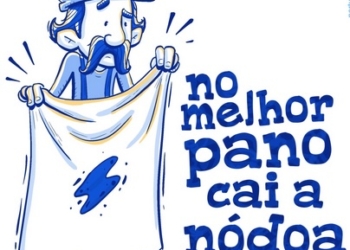No melhor pano cai a nódoa